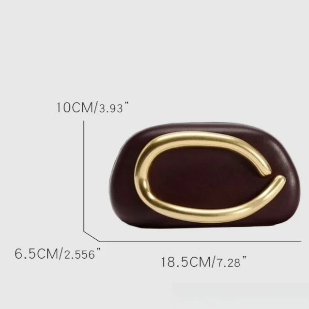 Pochette de Soirée Dorée – Élégance Intemporelle