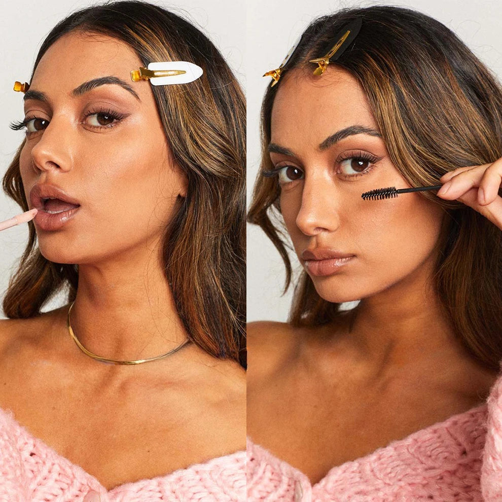 Lot de 10 Barrettes Sans Pli