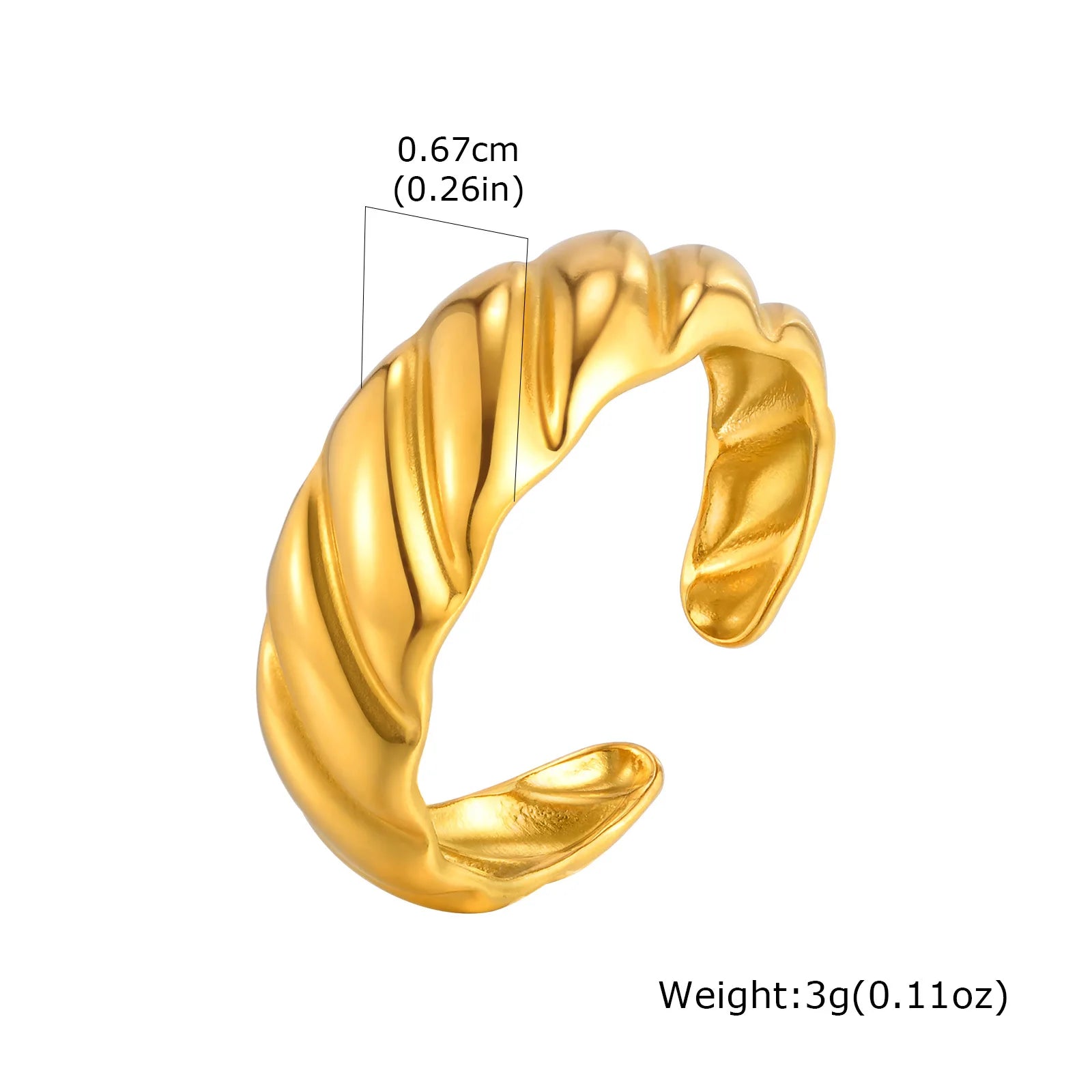 Bagues acier inoxydable 2025