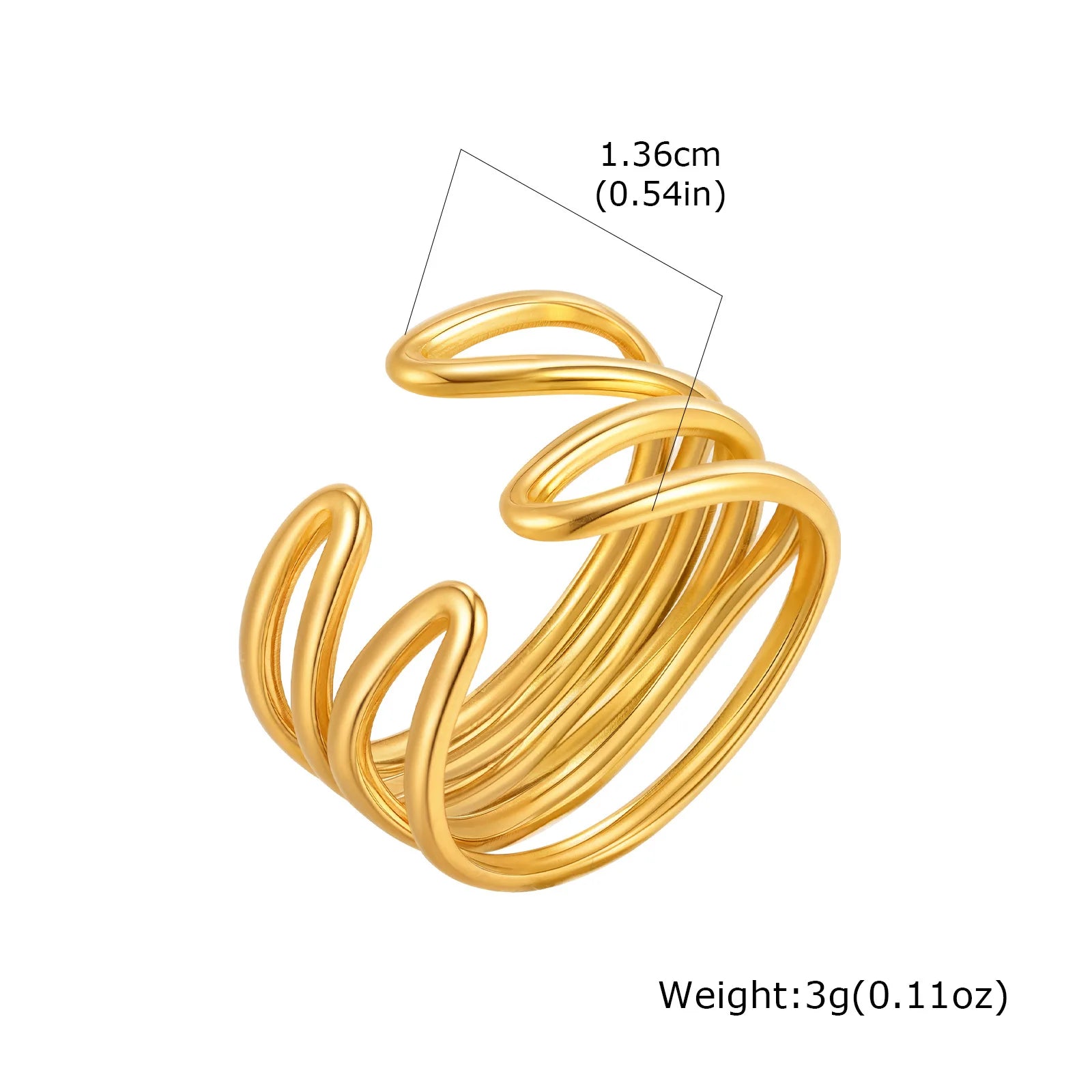 Bagues acier inoxydable 2025