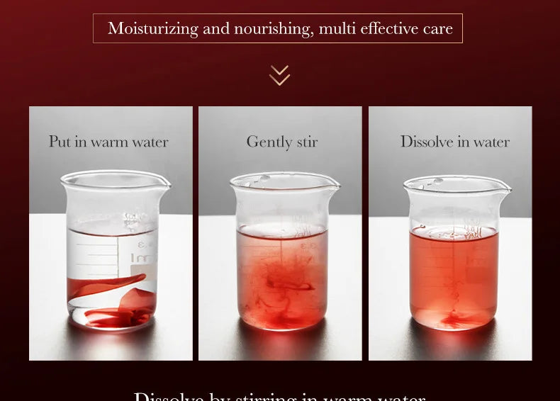 Lot de 60 Masques pour les Yeux – Collagène & Grenade Rouge