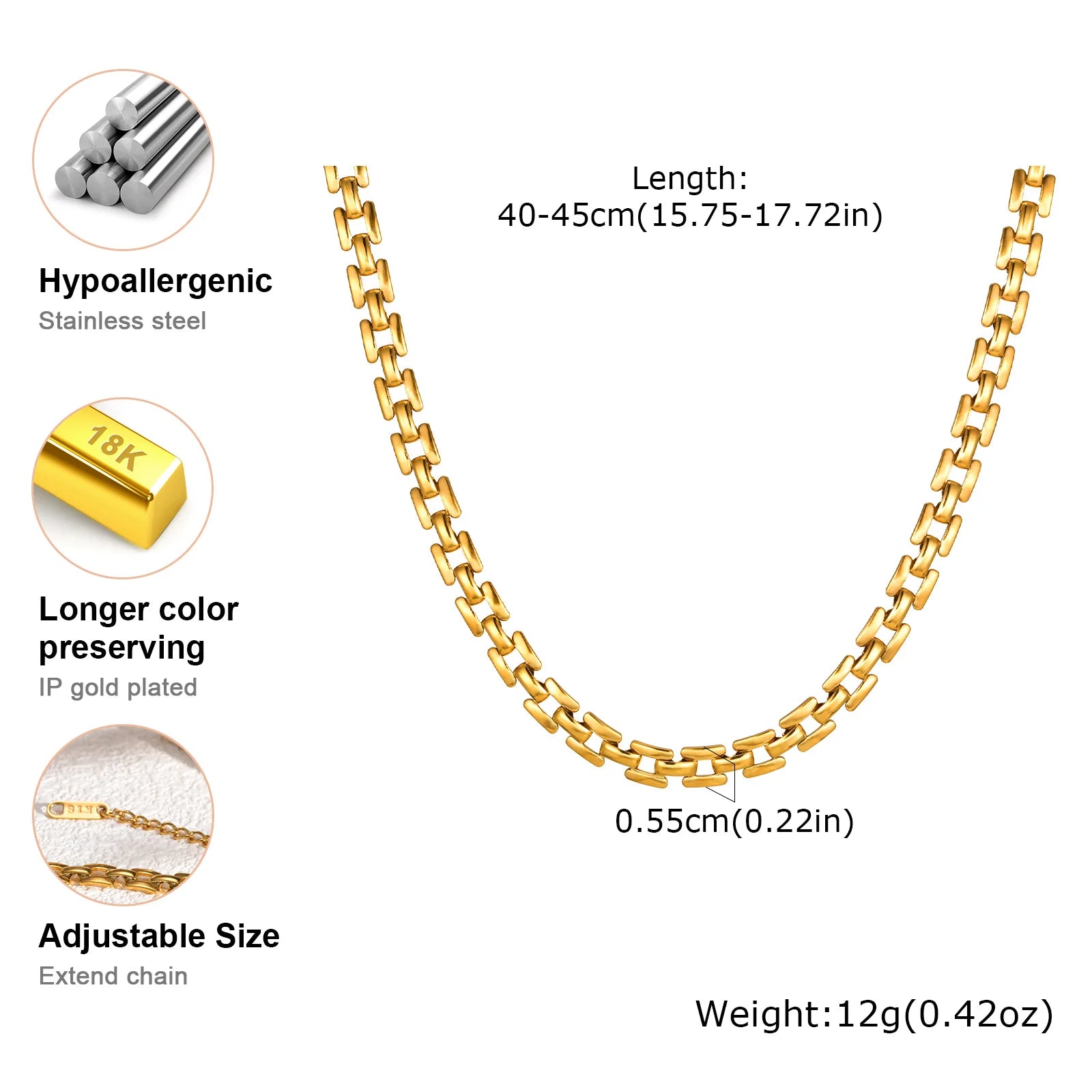 Chaîne Maille Panthère