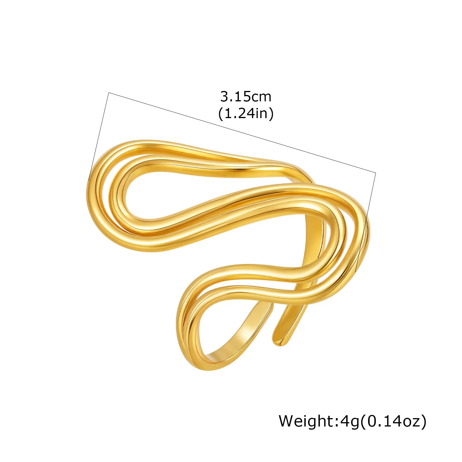 Bagues acier inoxydable 2025